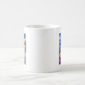 Mug Noir orphelin | Krystal Goderitch - croquis floral (Centre)