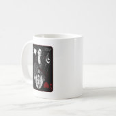 Mug Noir orphelin | Sarah et Helena - soeur/Sestra (Devant gauche)