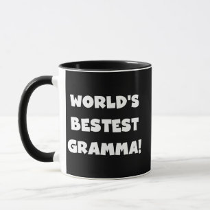 Mug Noir ou blanc du Meilleur-est Gramma du monde