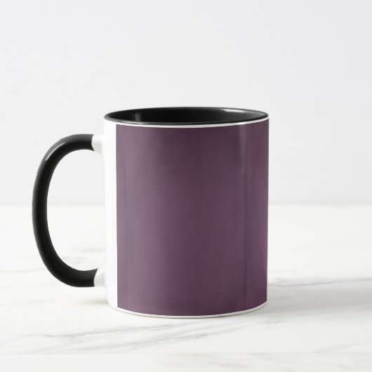 Mug Noir pourpre (Gauche)