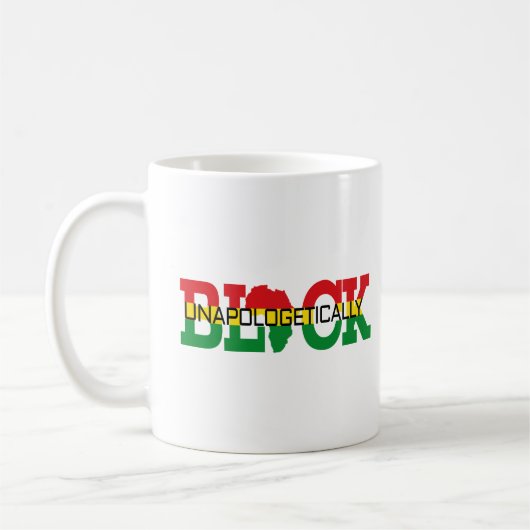 Mug Noir sans excuses (Gauche)
