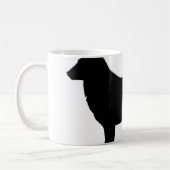 Mug noir silo de berger allemand (Gauche)