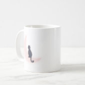 Mug Noir sur la lune (Devant gauche)