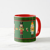 Mug noires de Noël (Devant droit)