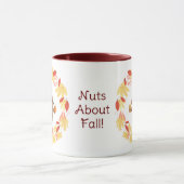 Mug Noix À propos de l'écureuil d'automne (Centre)