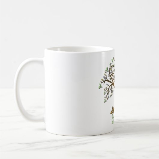 Mug Noix d'arbre familial (Gauche)