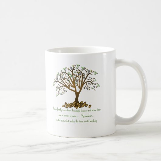Mug Noix d'arbre familial (Droite)