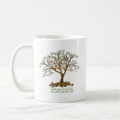 Mug Noix d'arbre familial (Gauche)