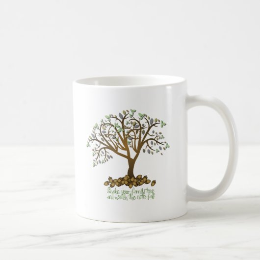 Mug Noix d'arbre familial (Droite)
