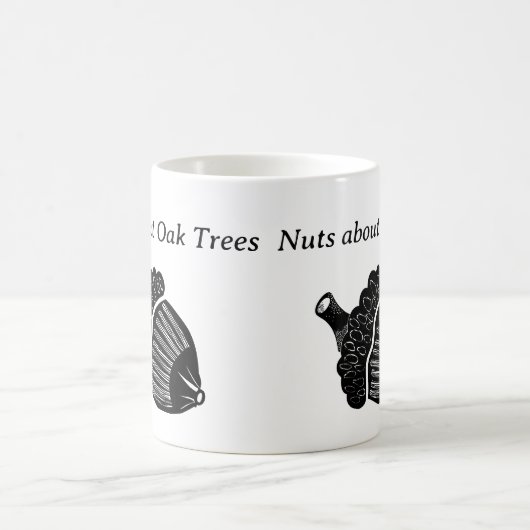 Mug Noix sur les chênes Acorn (Centre)