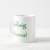 Mug Nollaig Shona (Devant gauche)