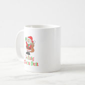Mug Nollaig Shona Duit Irish Christmas Père Noël (Devant gauche)