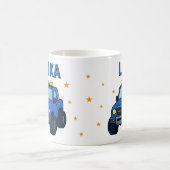 Mug Nom Age Anniversaire Camion Monstre (Centre)