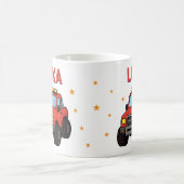 Mug Nom Age Anniversaire Camion Monstre  (Centre)