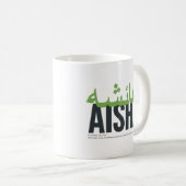Mug Nom Aisha Pronononciation et signification (Devant droit)