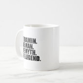 Mug Nom Benjamin,Benjamin L'Homme La Légende (Devant gauche)