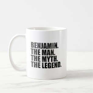 Mug Nom Benjamin,Benjamin L'Homme La Légende