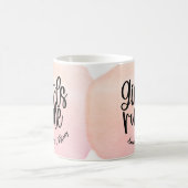 Mug Nom BFF personnalisé Filles Amitié des règles (Centre)