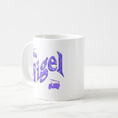 Mug Nom Blue Nigel Avec Camions Fire, (Devant gauche)