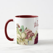 Mug Nom botanique floral (Gauche)