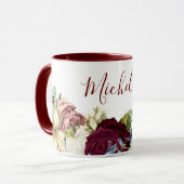Mug Nom botanique floral (Devant gauche)