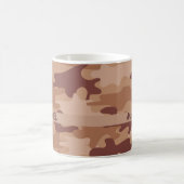 Mug Nom bronzage Brown de camouflage de Camo (Centre)