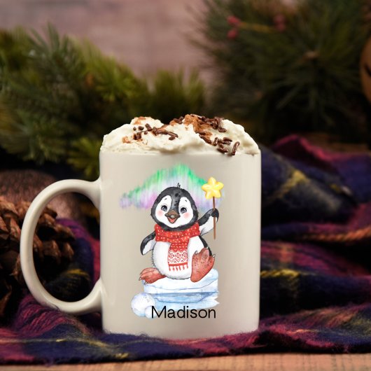 Mug Nom Chocolat Chocolat Chaud de l'Antarctique