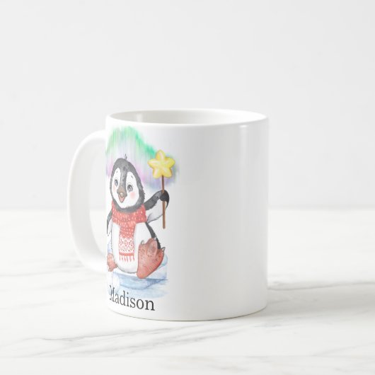 Mug Nom Chocolat Chocolat Chaud de l'Antarctique (Devant gauche)