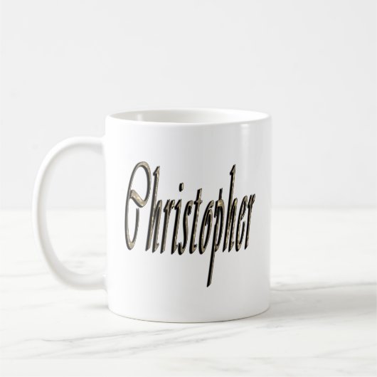 Mug Nom Christopher, (Gauche)
