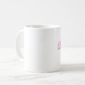 Mug Nom classique de style d'Annabelle (Devant gauche)