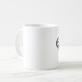 Mug Nom classique de style d'artilleur (Devant gauche)