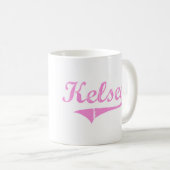 Mug Nom classique de style de Kelsey (Devant droit)