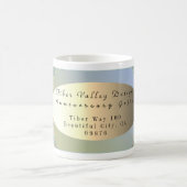 Mug Nom commercial Emblème floral (Centre)