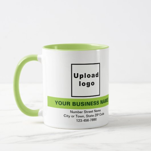 Mug Nom commercial mis en évidence sur Lime Green Comb (Gauche)