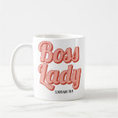 Mug Nom Customisé du chef Lady Retro (Gauche)