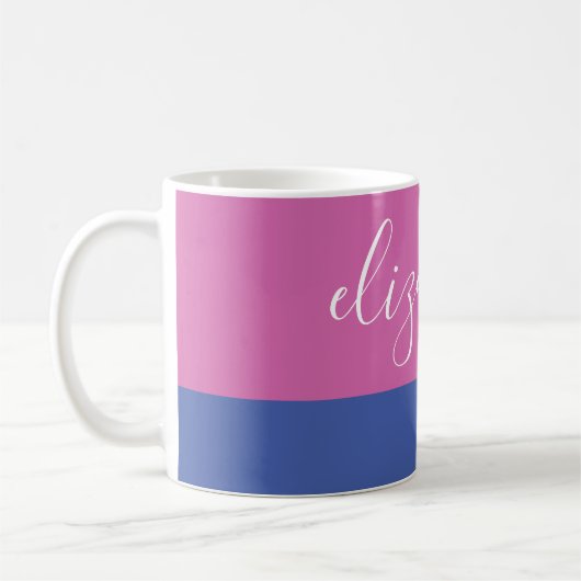 Mug Nom dans le script | Bloc couleur (Gauche)