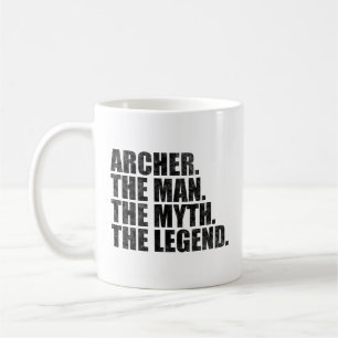Mug nom d'archer, Archer l'homme le mythe la légende