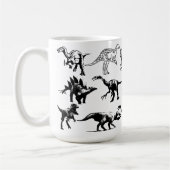 Mug Nom de ce dinosaure (Gauche)