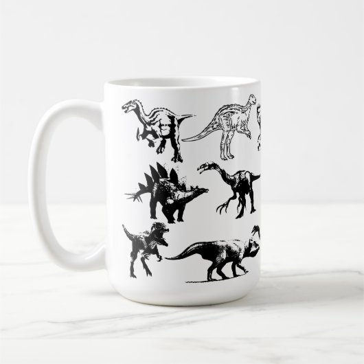 Mug Nom de ce dinosaure (Gauche)