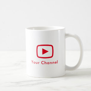 Mug Nom de chaîne Youtube personnalisé