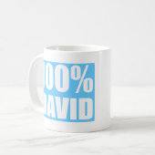 Mug Nom de David (Devant gauche)