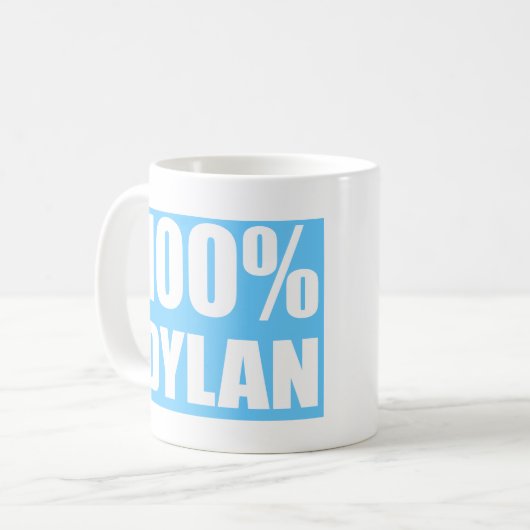 Mug Nom de Dylan (Devant gauche)