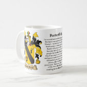 Mug Nom de famille" "crête de "Metzler" "Metzler de (Devant gauche)