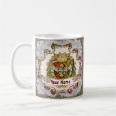 Mug Nom de famille croisée (Gauche)