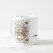 Mug Nom de famille du bouclier Griffin Lion (Devant gauche)