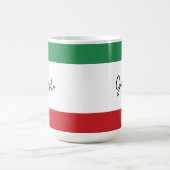 Mug Nom de famille personnalisé italien (Centre)