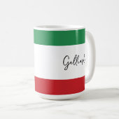 Mug Nom de famille personnalisé italien (Devant droit)