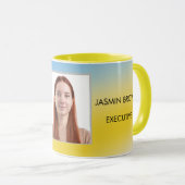 Mug nom de fond magique Personnalisé  (Devant droit)