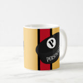 Mug Nom de hockey sur glace sur mesure Monogramme Cami (Devant droit)