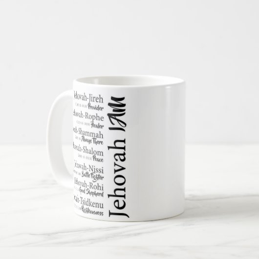 Mug Nom de Jehova (Devant gauche)